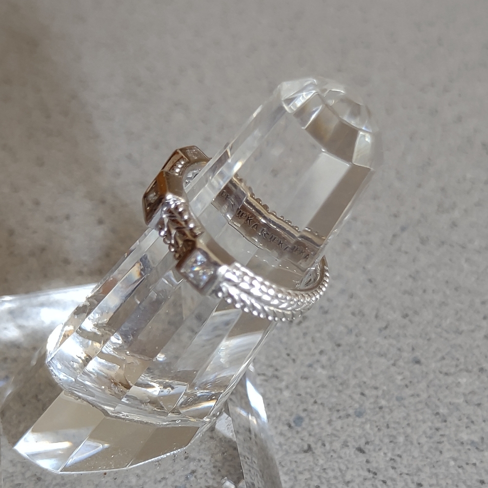 Firm Final price!*Judith Ripka CZ Band(6) - Picture 3 of 7